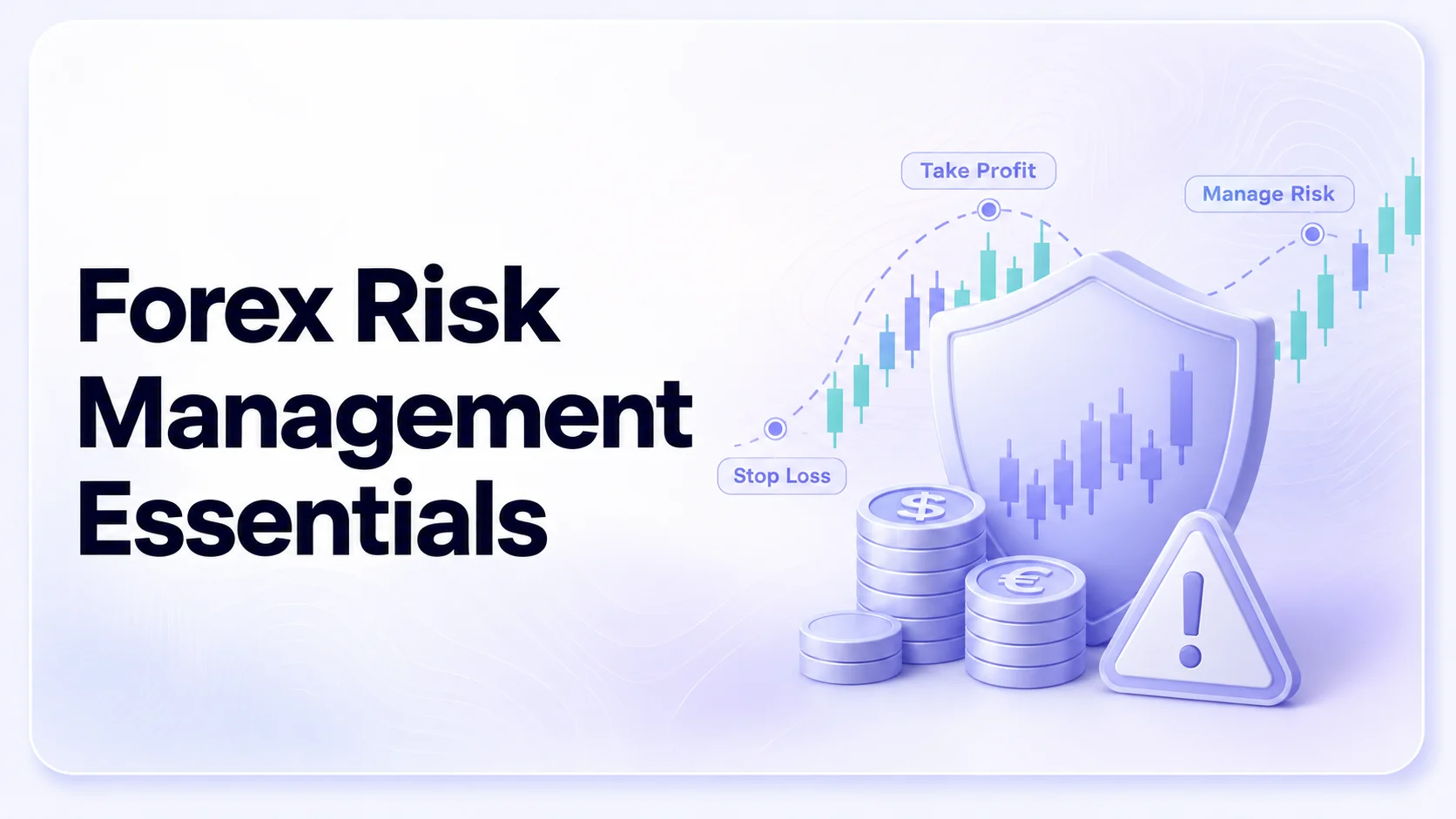Forex risk management framework showing trade risk, position sizing, margin control and account-wide exposure